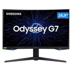 Monitor Gamer Samsung Odyssey G7 26,9 Qled Curvo - Wqhd 2 Hdmi 240Hz 1