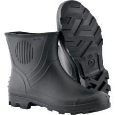 Bota Pvc 43/44 Cano 3/4" Sem Forro Preto Ca3151 - Vonder