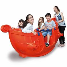 Gangorra Infantil Viking Freso com 4 Lugares para Crianças