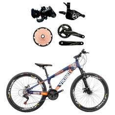 Bicicleta Aro 26 VikingX Tuff25 Hidráulico 1x12 velocidades Kit Absolute Wild-Unissex