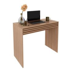 Escrivaninha/Mesa Escritório 90cm com 1 Gaveta Multimóveis CR25261, Am