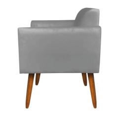 Namoradeira Marisa Suede Grafite - D'ROSSI