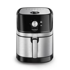 Fritadeira Air Fryer Dako Analógica 5L 1700W Preto Com Inox 110V