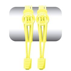 Cadarço Elastico Lock Laces - Amarelo Neon