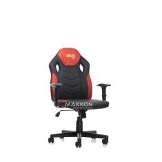 Cadeira Gamer Infantil Preta com Vermelho  MK-862 - Makkon
