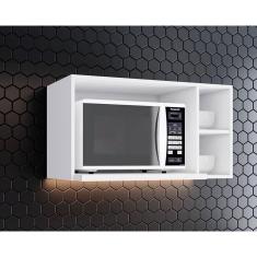 Armário De Cozinha Modulado Americana P/ Micro-ondas Branco - Henn