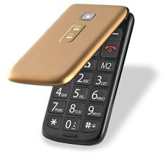 Celular Flip Vita Multilaser Dual Chip MP3 Dourado - P9043