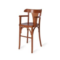 Cadeira de Alimentação Alta para Bebê e Criança de Madeira Itália - Li