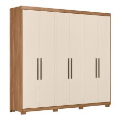 Guarda Roupa Casal Venice 62080pe Amendola Off White Com Pés - Demóbile