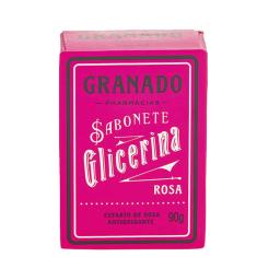 Sabonete Em Barra Granado Glicerina Rosa 90g