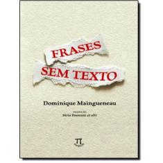 Livro - Frases Sem Texto - PARABOLA, 1, 16 x 23