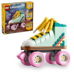 LEGO® Creator 3 em 1 – Patins Retrô Brinquedo Antigo com Caixa de Som e Skate 31148