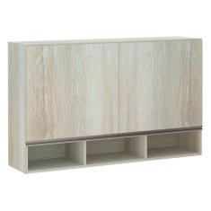Armário Luciane 120cm 2 Portas C/Nicho Luci Legno Crema