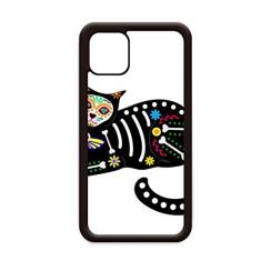 Capa Sit Black Cat Bone Heart Halloween Terror Atmosfera para iPhone 11 Pro Max para Apple Mobile Case Shell