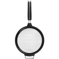 Peneira com Cabo em ABS 15 cm Preto KitchenAid