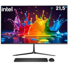 Computador All In One, 21.5" Full Hd, Intel Core I5, 8gb Ram, Ssd 480g