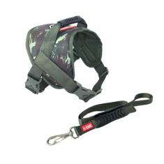 Coleira Peitoral Colete com Guia para Cachorro Tamanho G - Canadá K9 A