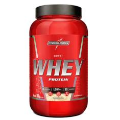 Integralmedica - Hipercalórico - Nutri Whey Protein Baunilha - Pote 900g - Fonte de Proteínas e Carboidratos - Suplemento Alimentar, Ganho Muscular e Recuperação Pós-Treino - Super Mass Gainer