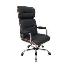 Cadeira Eames Presidente Em Madeira Preto