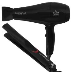 Kit Prancha E Secador De Cabelo Eleganza Plus 127V