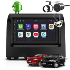 Kit Central Multimídia Sistema Android Espelhamento Usb Bluetooth Fiat