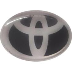 Kit 10 Adesivos Resinado Toyota