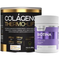 Colágeno Verisol Thermo Lift Com Cafeína + Biotina 60 Caps Nutrilibriu