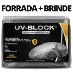Capa para cobrir carro protetora automotiva com forro uv-blo