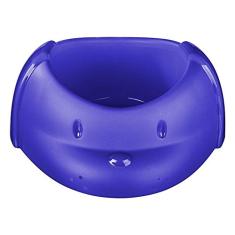 Comedouro Cão Plástico para Cães de 650 ml, Cor Azul, Linha Pet, Sanremo.