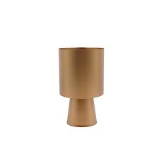 VASO DE METAL DOURADO