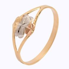 Anel de Ouro 18k Feminino Trevinho  - Meu Anel, 18