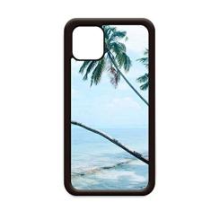 Capa com imagem de árvore verde para iPhone 12 Pro Max para Apple Mini Mobile Case