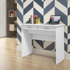 Escrivaninha 2 Gavetas Branco