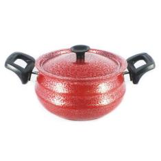 Panela Bojuda Alumínio Fundido Craqueada Alça Baquelite N04 - DIVIFORT