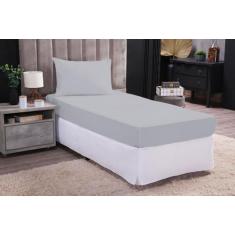 Jogo De Cama 100% ALGODÃO Lençol Com Elastico Solteiro 2 Peças 180 Fio