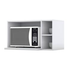 Armário Aéreo Para Micro-ondas Nova York Branco Hp – Henn