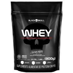 Whey Protein Refil 900g Sabor Chocolate