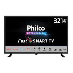 Smart TV LED HD 32'' Philco, 4 HDMI, 2 USB, Wi-Fi - PTV32D10N5SKH