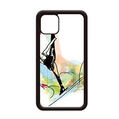 Capa feminina patinadora de figuras esportivas de inverno para iPhone 11 Pro Max capa para celular Apple