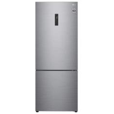 Geladeira LG Bottom Freezer Inverse 451L Platinum 110V, Sistema Invert