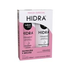 Kit Shampoo + Condicionador Hidra Nutrição e Brilho Salon Line 300ml