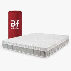 Colchão Queen Ortopédico BF Antistress a Vácuo 158x198cm BF Colchões, 