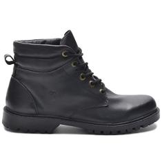 Coturno Preto Adventure de Couro (35)