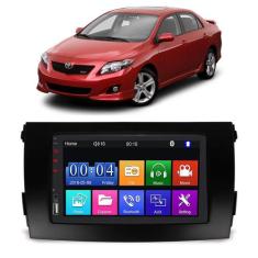 Kit Multimidia MP5 Corolla 09 11 13 14 7 Pol TouchScreen + Moldura Pai