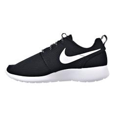 NIKE Womens Roshe One Running Shoes (Black/White/Dark Grey) (5)