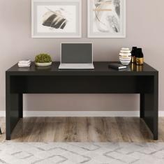 Mesa para Escritório Preto Me4109 - Tecno Mobili