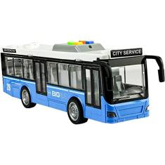 1:16 Ônibus Urbano Com Luz, Som e Fricção