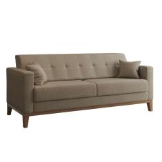 Sofá 3 Lugares Narvik Linho Bege