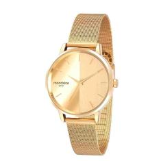 Relógio Feminino Mondaine Dourado 32117LPMVDE1