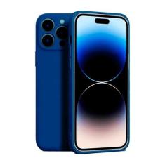 Capa Aveludada Silicone Anti Impacto Compativel Com iPhone 15 Todos - 